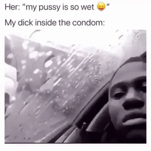 Firm Condom Dick Used to Control Wet Coochie