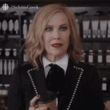 Theres Nothing Wrong With Treating Yourself Dear Catherine Ohara GIF - Theres Nothing Wrong With Treating Yourself Dear Catherine Ohara Moira GIFs