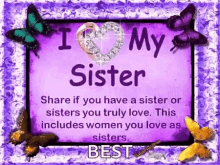 Sister Love GIF - Sister Love I Love My Sister GIFs