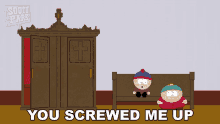 You Screwed Me Up Stan Marsh GIF - You Screwed Me Up Stan Marsh Eric Cartman GIFs