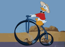 Donald Duck Bicycle GIF - Donald Duck Bicycle Donald GIFs
