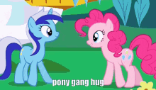 Pony Gang Hug GIF - Pony Gang Hug Pony Gang GIFs