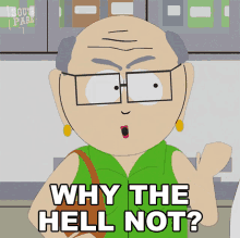 Why The Hell Not Janet Garrison GIF - Why The Hell Not Janet Garrison South Park GIFs