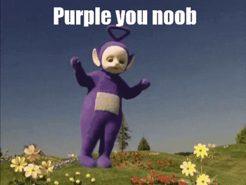 Purple Noob GIF - Purple Noob Purple You Noob GIFs