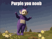 Purple Noob GIF - Purple Noob Purple You Noob GIFs