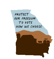 Protect Our Freedom To Vote How We Choose Freedom Sticker - Protect Our Freedom To Vote How We Choose Freedom Vote Stickers