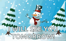 Snowman Snow Day GIF - Snowman Snow Day Christmas GIFs
