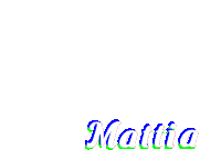 Mattia Colorful Sticker - Mattia Colorful Text Stickers