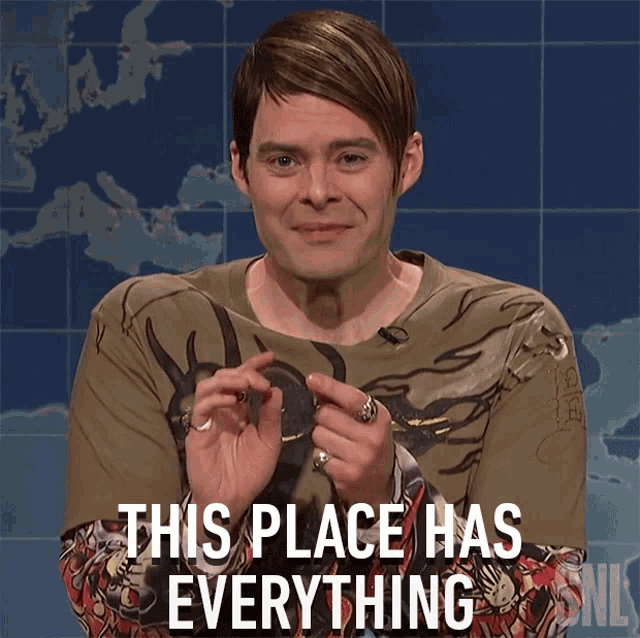 This Place Has Everything Stefon GIF - This Place Has Everything Stefon  Saturday Night Live - Discover & Share GIFs