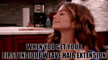 Weave Hair Curly Hair Weave GIF - Weave Hair Curly Hair Weave Human Hair Weave GIFs