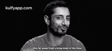 - This Far Away From Crying Most Of The Time..Gif GIF - - This Far Away From Crying Most Of The Time. Riz Ahmed Face GIFs