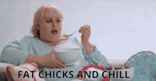 Fat Amy Chilling GIF - Fat Amy Chilling Relaxing GIFs