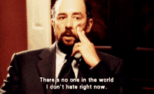 richard schiff i hate everybody westwing toby there is no one in the world i dont hate right now