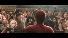 thumbs up spiderman far from home spidey