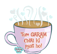 Tea Chai Sticker - Tea Chai Bobble Stickers