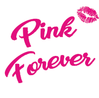Pinkkisses Pink Forever Sticker - Pinkkisses Pink Forever Kiss Stickers