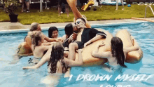 Kinky Lesbian Pool Gif | BDSM Fetish