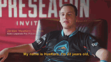 My Name Is Huskers Introduce Myself GIF - My Name Is Huskers Introduce Myself Apex Legends Pro Player GIFs