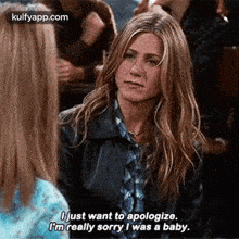 Ojust Want To Apologize.I'M Really Sorry I Was A Baby..Gif GIF - Ojust Want To Apologize.I'M Really Sorry I Was A Baby. Friends Hindi GIFs