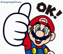 Ok Thumbs Up GIF - Ok Thumbs Up Mario GIFs