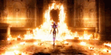Caballeros Del Zodiaco GIF - Saint Seiya Anime Flames GIFs