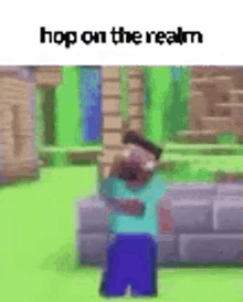 Minecraft Realm GIF - Minecraft Realm Hop On The Realm GIFs
