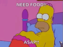 Homer Simpson Hungry GIF - Homer Simpson Hungry Stomach Growling GIFs