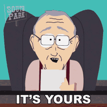 Its Yours South Park GIF - Its Yours South Park S5e6 GIFs