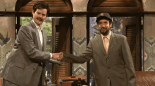 Shake On It GIF - Face Hand Shake Saturday Night Live GIFs