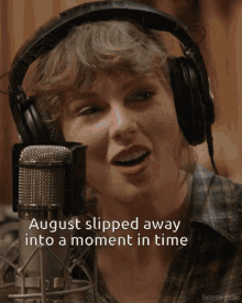 August Taylor Swift August Folklore GIF - August Taylor Swift August  Folklore Folklore Taylor Swift - Discover & Share GIFs