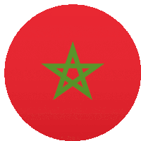 Morocco Flags Sticker - Morocco Flags Joypixels Stickers