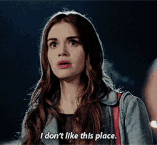 I Dont Like This Place GIF - I Dont Like This Place Holland Roden GIFs