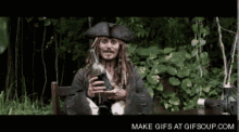 Jack Sparrow Pirate GIF - Jack Sparrow Pirate Cheers GIFs