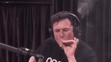 Elon Musk Smoke GIF - Elon Musk Smoke Weed - Discover & Share GIFs