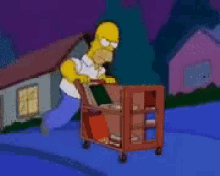 Homer Simpson Simpsons GIF - Homer Simpson Simpsons Carrito GIFs