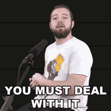 You Must Deal With It Bricky GIF - You Must Deal With It Bricky You Have To Do It GIFs