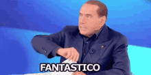 Fantastico Berlusconi Bellissimo Favoloso Perfetto Benissimo GIF - Berlusconi Fantastic Awesome GIFs