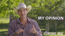 My Opinion Cody Harris GIF - My Opinion Cody Harris The Cowboy Way GIFs