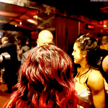 Sasha Banks Bayley GIF - Sasha Banks Bayley Triple H GIFs
