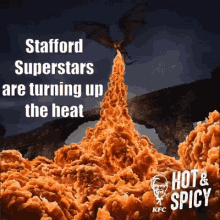 stafford superstars turning up the heat hot and spicy dragon