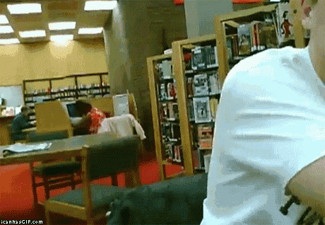 Library Excited GIF - Library Excited Crazy GIFs
