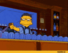 Moe Szyslak Fire GIF - Moe Szyslak Fire The Simpsons GIFs
