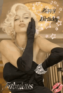 Happy Birthday Fabulous GIF - Happy Birthday Fabulous Marilyn Monroe GIFs