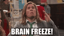 Brain Freeze! GIF - School Of Rock Brain Freeze Brain GIFs