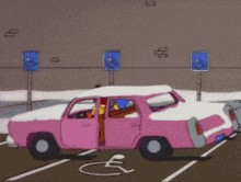 The Simpsons Walking GIF - The Simpsons Walking Get Out Of The Car GIFs