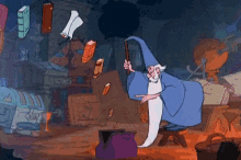 If Only Packing Were This Easy GIF - The Sword In The Stone Merlin Magic GIFs