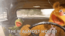 their almost home muppets the muppets singing driving driving