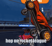Hop On GIF - Hop On Rocket League GIFs