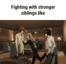 siblings siblings day anime death note