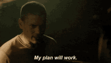 my plan will work prison break michael scofield wentworth miller my plan will work prison break michael scofield wentworth miller
